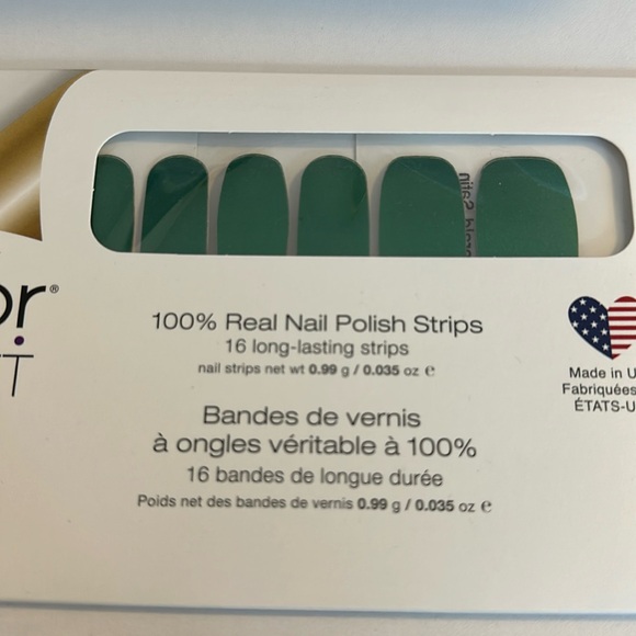 Color Street Emerald Satin Nail Strips - Picture 3 of 4